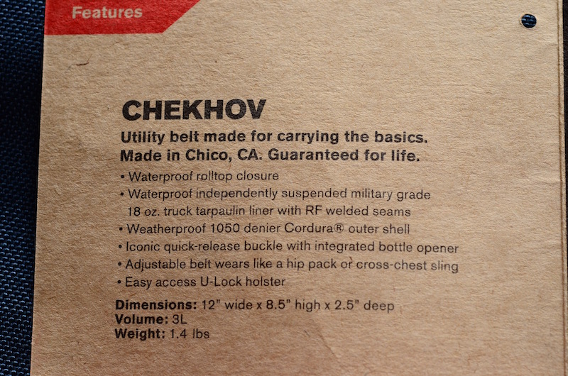 クローム（CHROME）のショルダーバッグ CHEKHOVを入手！この質感はハマります。