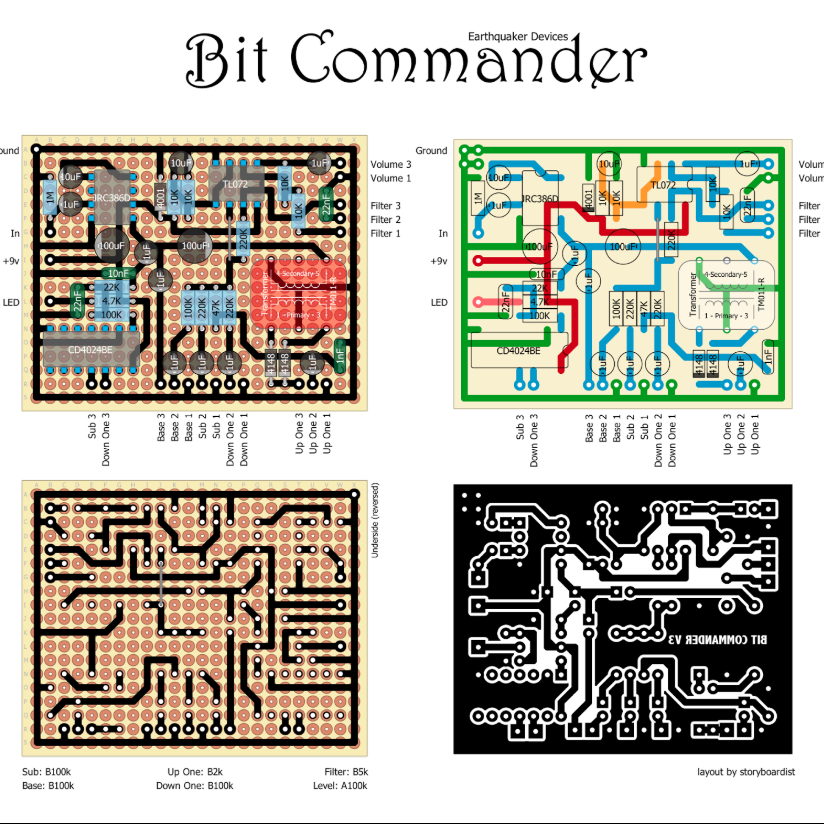 エフェクター自作１−１　ビットコマンダー（Bit Commander）を作ると決めた俺がいる。